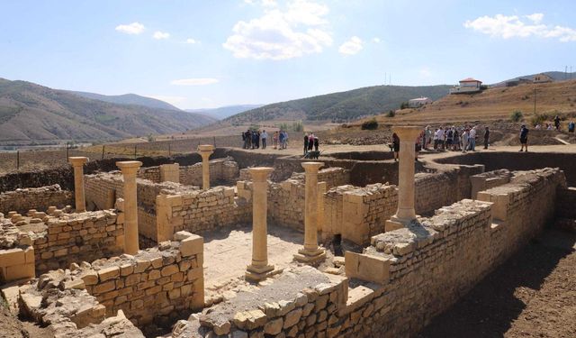 Satala Antik Kenti yabancı konuklarını ağırladı