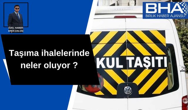 Yer Diyarbakır; Taşıma ihalelerinde neler oluyor ?