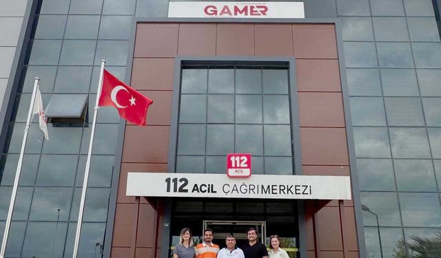 Sevgi Hastanesi heyetinden 112 acil çağrı merkezine ziyaret