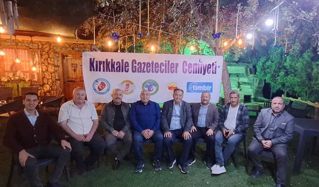 Kırıkkale Gazeteciler Cemiyeti toplantı yaptı