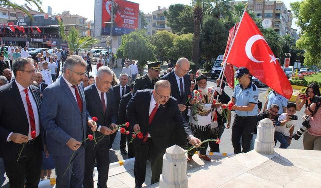 Aydın'ın kurtuluşunun 102. yıldönümü kutlandı