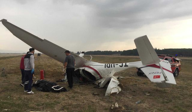 Bursa'da eğitim uçağı düştü: İki pilot yaşamını yitirdi, işte ayrıntılar...