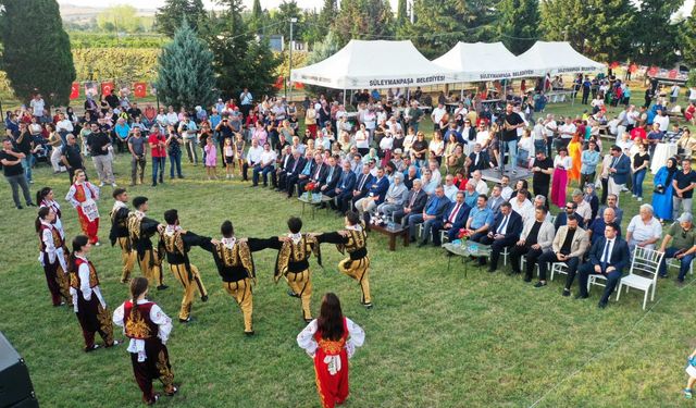 Tekirdağ Bağ Bozumu Şenliği Başladı