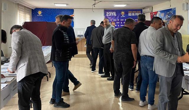 AK Parti Nevşehir Merkez İlçe Teşkilatı'nda delege seçimi