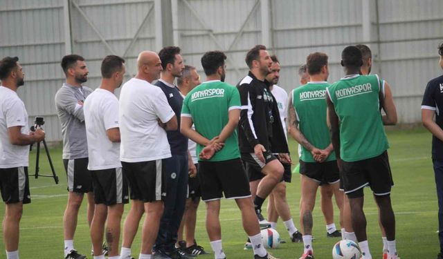 Konyaspor, Beşiktaş maçının mesaisine başlıyor