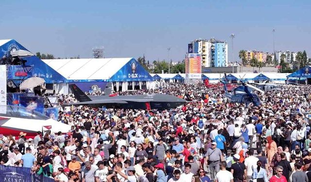 Adana'da gerçekleşen TEKNOFEST sona erdi: 1 Milyondan fazla ziyaretçiye ev sahipliği yaptı