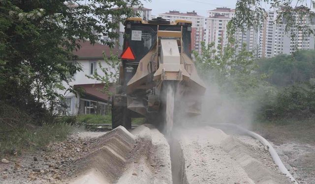 Fatsa, Yapraklı Mahallesi’nin içme suyu hattı yenilendi