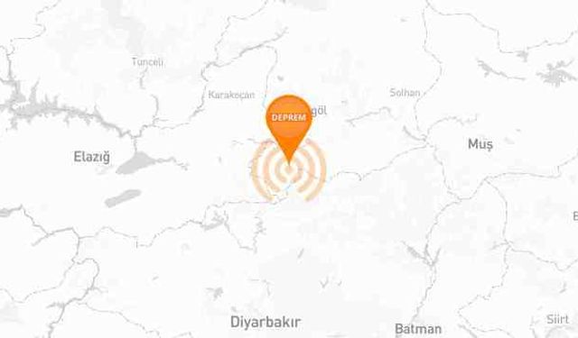 Diyarbakır'da deprem