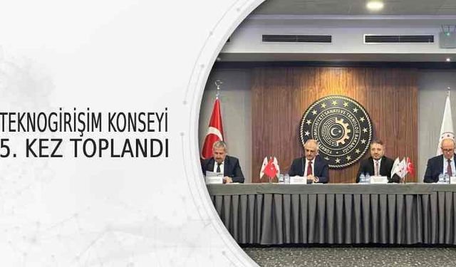 Ulusal Teknogirişim Konseyi Toplandı