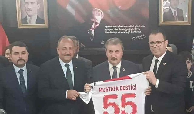 Mustafa Destici Samsunspor maçı için geliyor