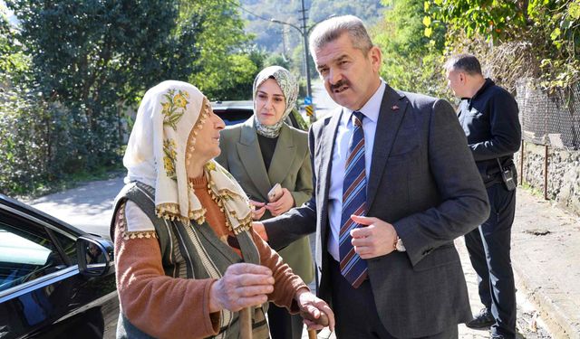 Artvin Valisi Ergün sınır bölgesinde incelemelerde bulundu