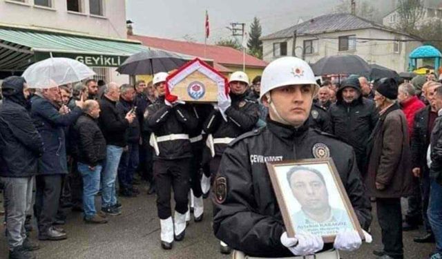 Aytekin Karagöz, Trabzon'da son yolculuğuna devlet töreni ile uğurlandı