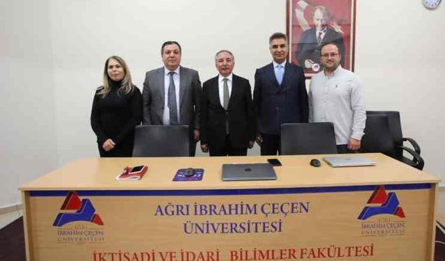 Ağrı İbrahim Çeçen Üniversitesi belge almaya hak kazandı