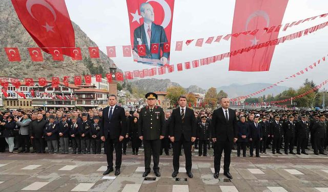 Atatürk, vefatının 86. yıl dönümünde Amasya’da saygı ve minnetle anıldı