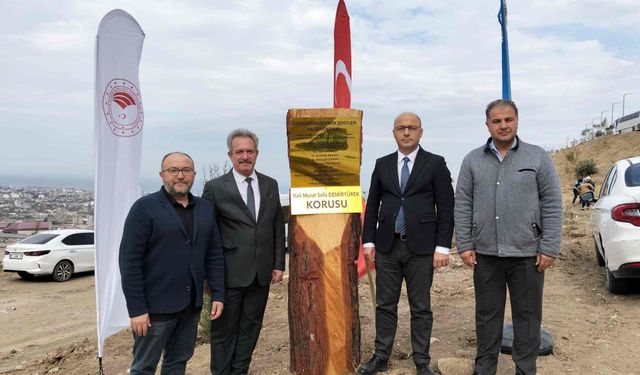 İskenderun şehitleri için kurulan hatıra ormanına TİMBİR'den destek