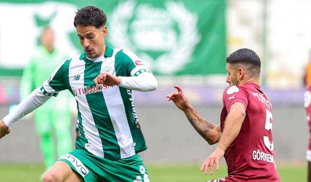 Hatayspor, Konyaspor'dan puanı son anları kurtardı