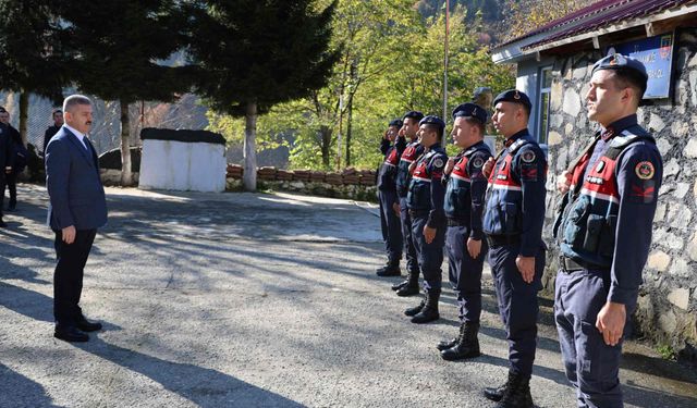 Artvin Valisi Ergün, Gürcistan sınırındaki “Camili Havzası'ndaki” köylerde incelemelerde bulundu