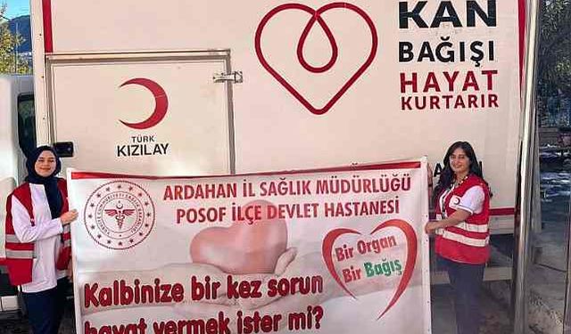 Evde hasta bakımı öğrencilerinden organ bağışı farkındalığı etkinliği