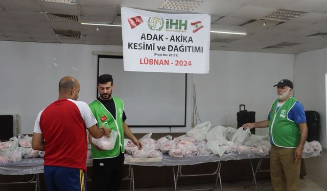 İHH Lübnanlı ihtiyaç sahiplerine yardım ulaştırdı