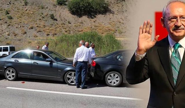 Antalya’ya giden Kılıçdaroğlu çifti Isparta’da trafik kazası geçirdi