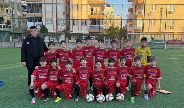 Kemer Belediye U12 takımı dolu dizgin