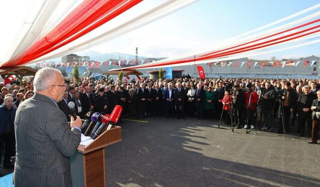 Ordu'da Halk Ekmek Üretim Tesisi açıldı