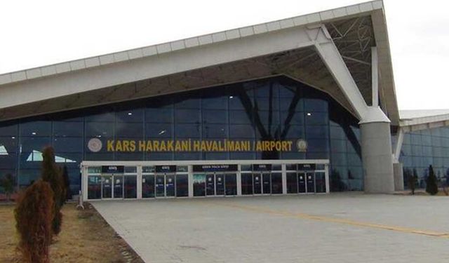 Kars Harakani Havalimanı’nda Kasım'da 42 bin 423 yolcuya hizmet verildi