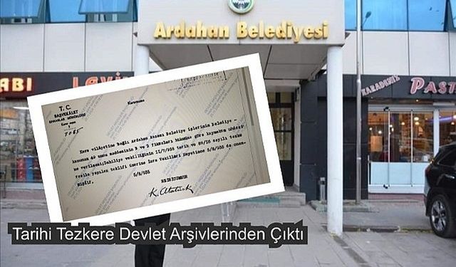 Ardahan Belediyesine de "Kayyım" atanmış