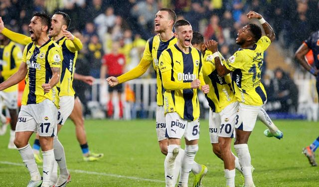 Fenerbahçe, Başakşehir'i 3-1 yenerek umut tazeledi