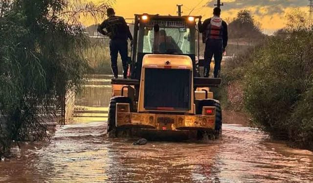 Manavgat’taki su baskını