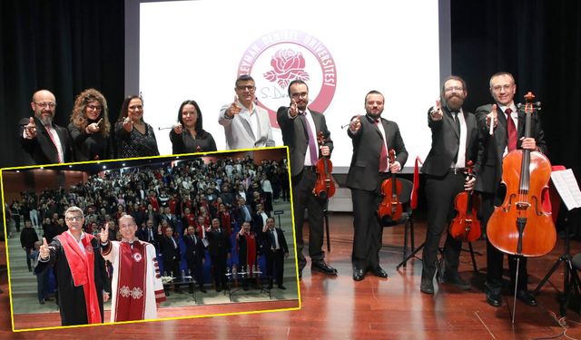 SDÜ’den milli sporcu Yusuf Dikeç’e fahri doktora payesi