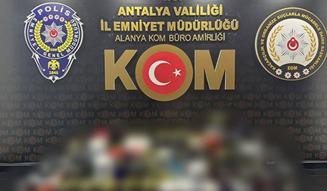 Antalya'da yılbaşı öncesi operasyon!