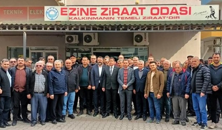 Çanakkaleli üreticiler tek ses: Başta zeytin ve zeytinyağı olmak üzere tarımın geleceği kararıyor