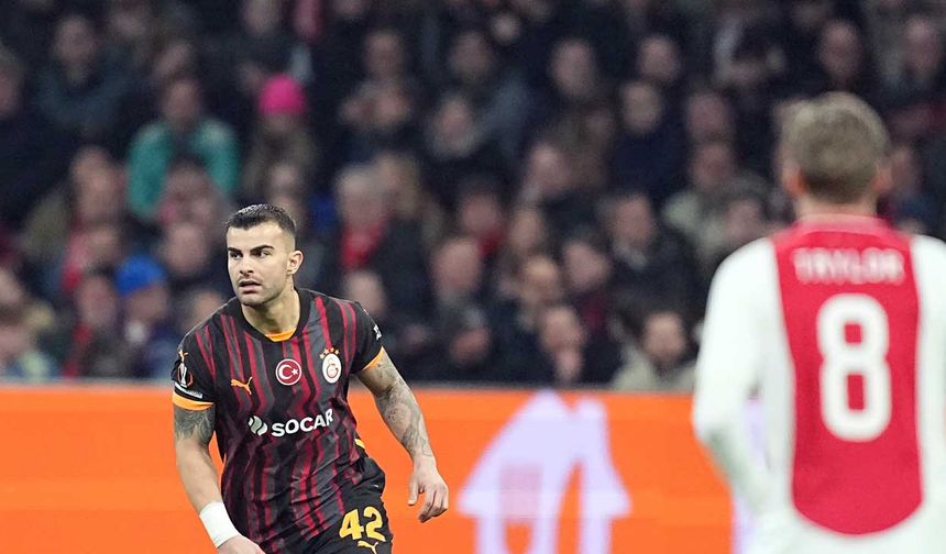 Galatasaray, Ajax maçından mağlubiyetle döndü: Play-off'a kaldı