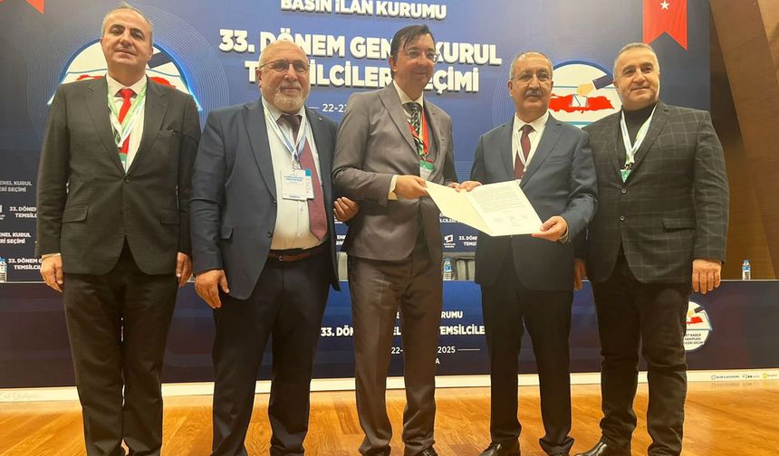 Kürşat Tuncel, Basın İlan Kurumu İnternet Haber Sitesi temsilciliğine seçildi