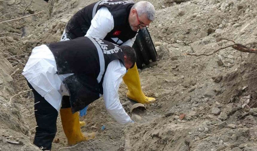 Burdur Öğretmenevi'nde insan kemikleri bulundu