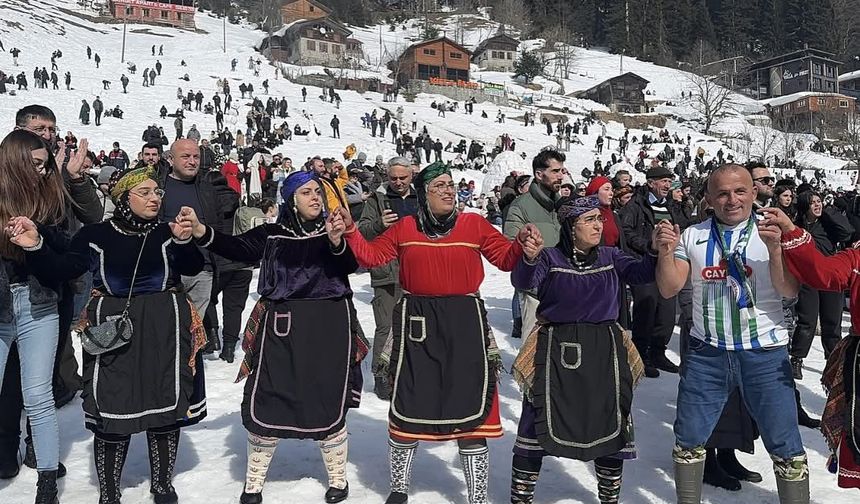 Ayder Kardan Adam Festivaline yoğun ilgi