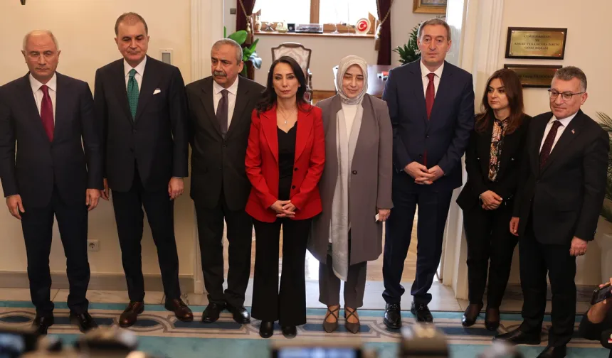 AK Parti ve DEM heyeti görüştü: Çok samimi bir sohbet yaptık
