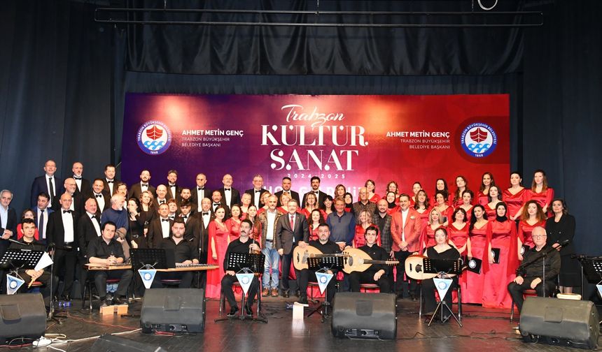 Trabzon'da Türk Sanat Müziği şöleni büyüledi