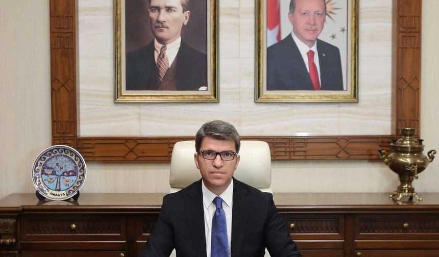 Amasya Valisi Önder Bakan’dan 1 Mayıs mesajı: “Halka hizmet, Hakk’a hizmettir”