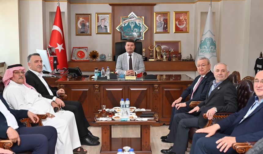 UCLG-MEWA Genel Sekreteri ve Belediye Başkanları Aksaray’da
