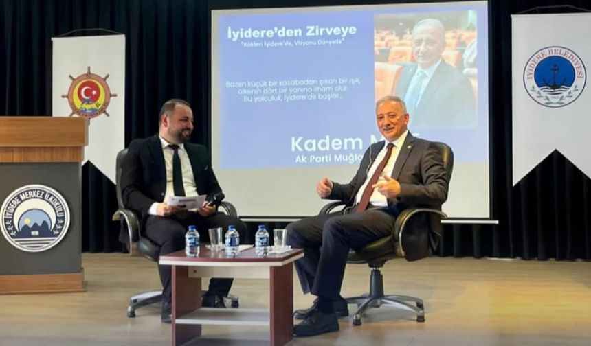 AK Parti Muğla Milletvekili Kadem Mete'den Rize İyidere'de gençlere tecrübe aktarımı