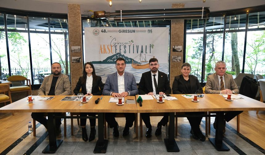 48. Giresun Uluslararası Aksu Festivali programı belli oldu