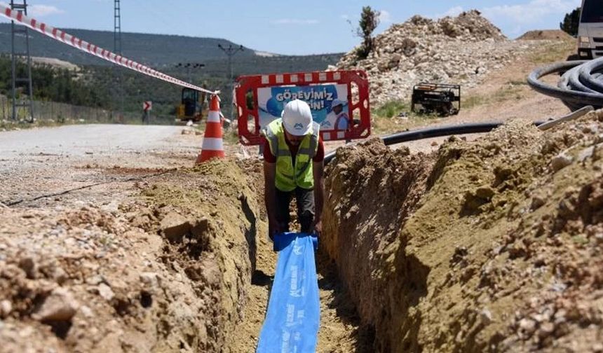 Mut'ta içme suları artık temiz akacak