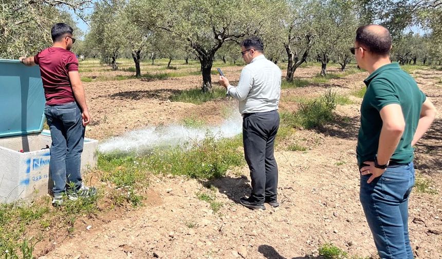 Manisa'da 2 bin 500 dekar arazi Öveçli ile suya kavuşacak