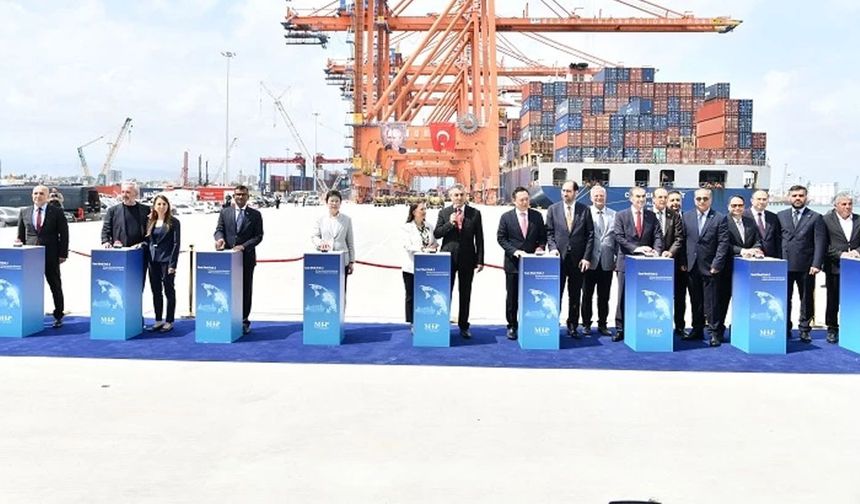 Mersin Uluslararası Limanı'ndan 455 milyon dolarlık yatırım