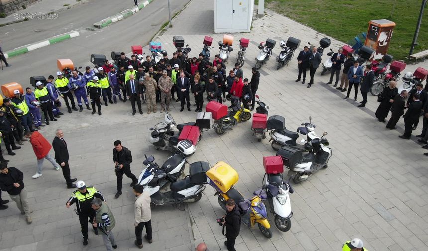 Kars'ta 3-9 Mayıs Trafik Haftası etkinlikleri düzenlendi
