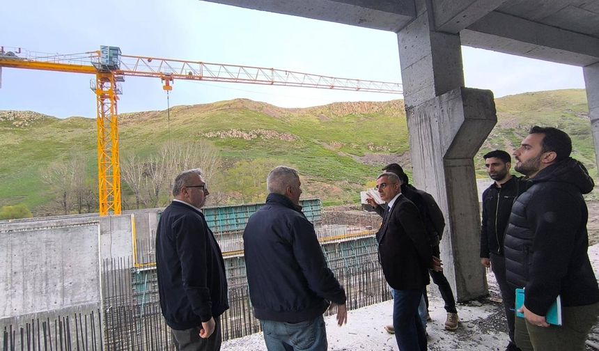 Kars Atık Su Toplama ve Arıtma inşaatı devam ediyor