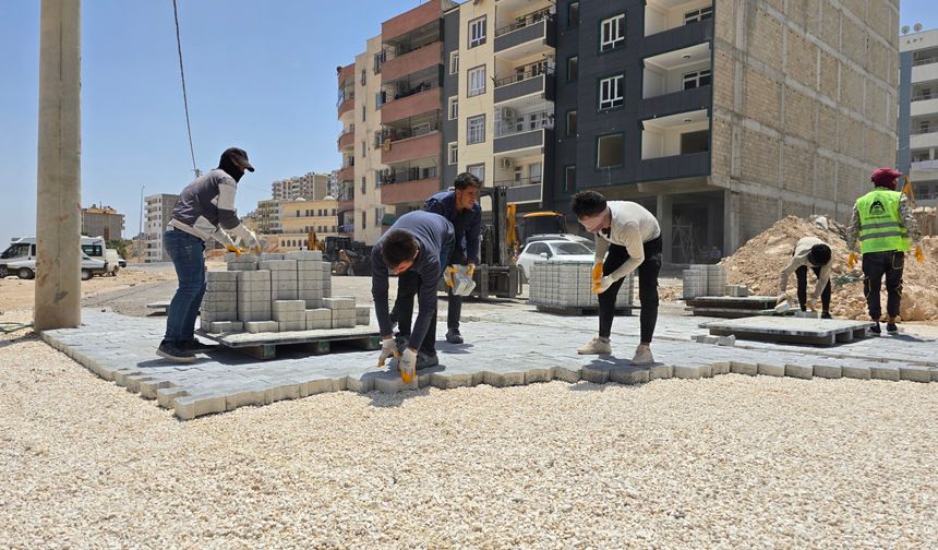 Eyyübiye Direkli Mahallesi'nde yeni yollar hizmete sunuluyor