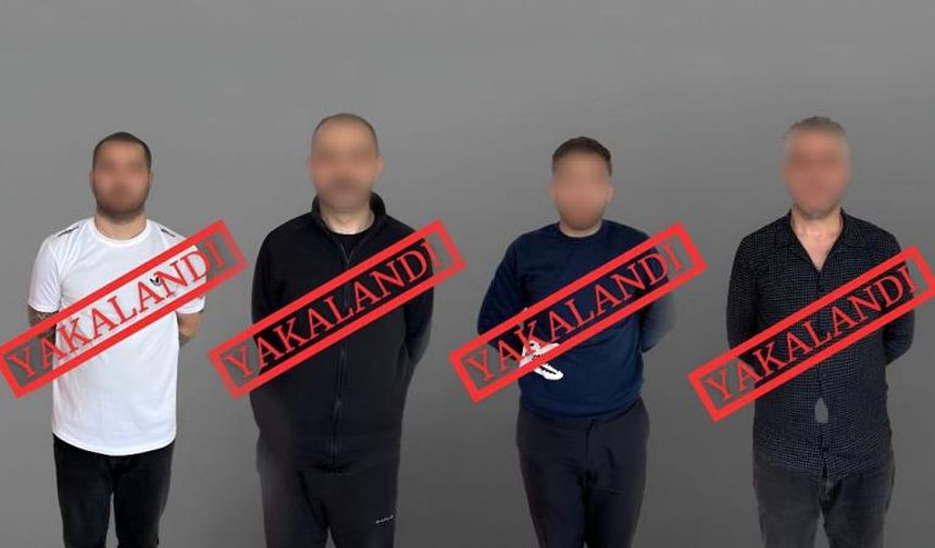 Kırmızı bültenle aranan 4 kişi Gürcistan’da yakalanarak Türkiye’ye getirildi